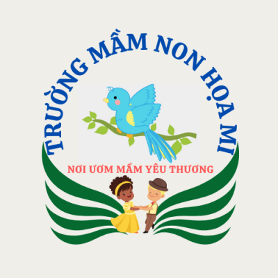 LOGO TRƯỜNG MN HỌA MI