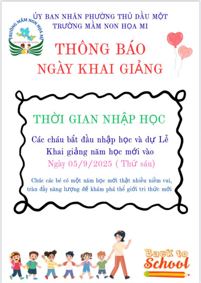 KHAI GIẢNG