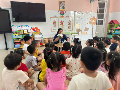 HOẠT ĐỘNG THỬ NGHIỆM: SỰ ĐỔI MÀU CỦA HOA CÚC TRẮNG