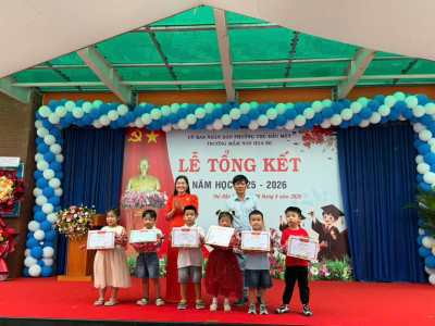 TRƯỜNG MẦM NON HỌA MI TỔ CHỨC LỄ TỔNG KẾT NĂM HỌC 2025 – 2026