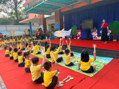 HỘI THI “BÉ VUI AN TOÀN GIAO THÔNG”