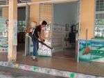 Công tác vệ sinh khử khuẩn, đảm bảo phòng  chống dịchCovid-19