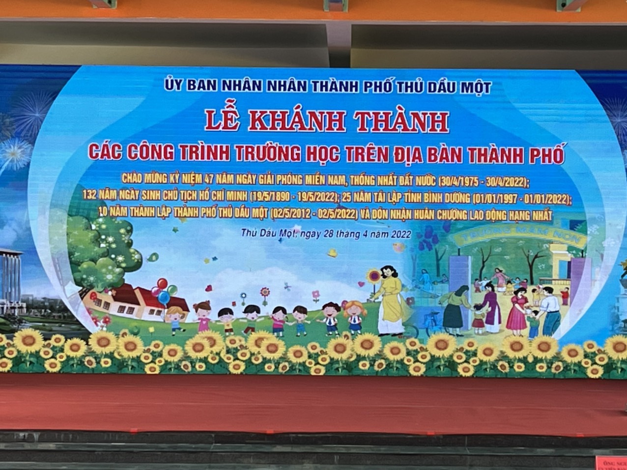 Lễ khánh thành trường mầm non Họa Mi