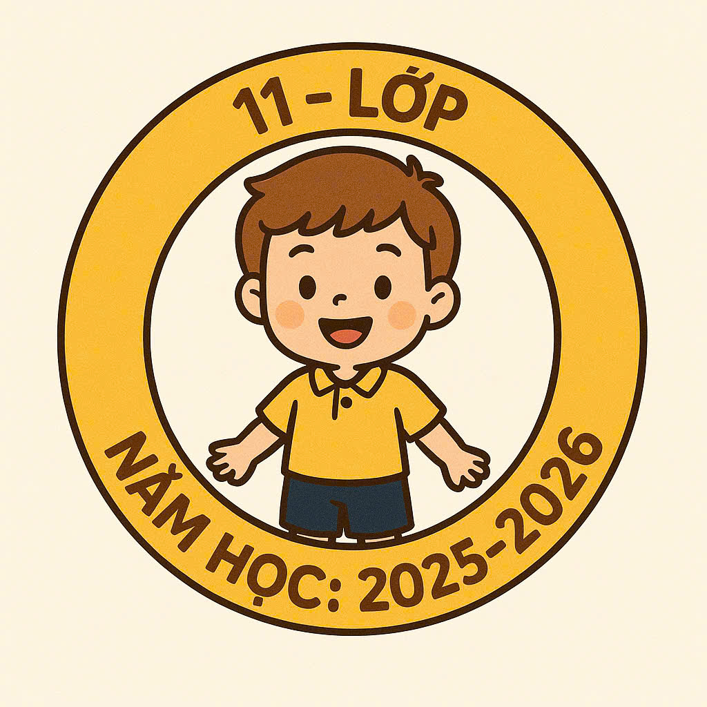 DANH SÁCH 11 LỚP NĂM HỌC 2025-2026